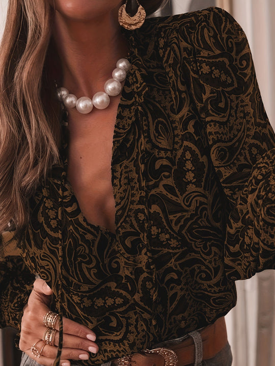 Lange Mouw Blouse Dames | Poefmouwen & Verfijnde Look