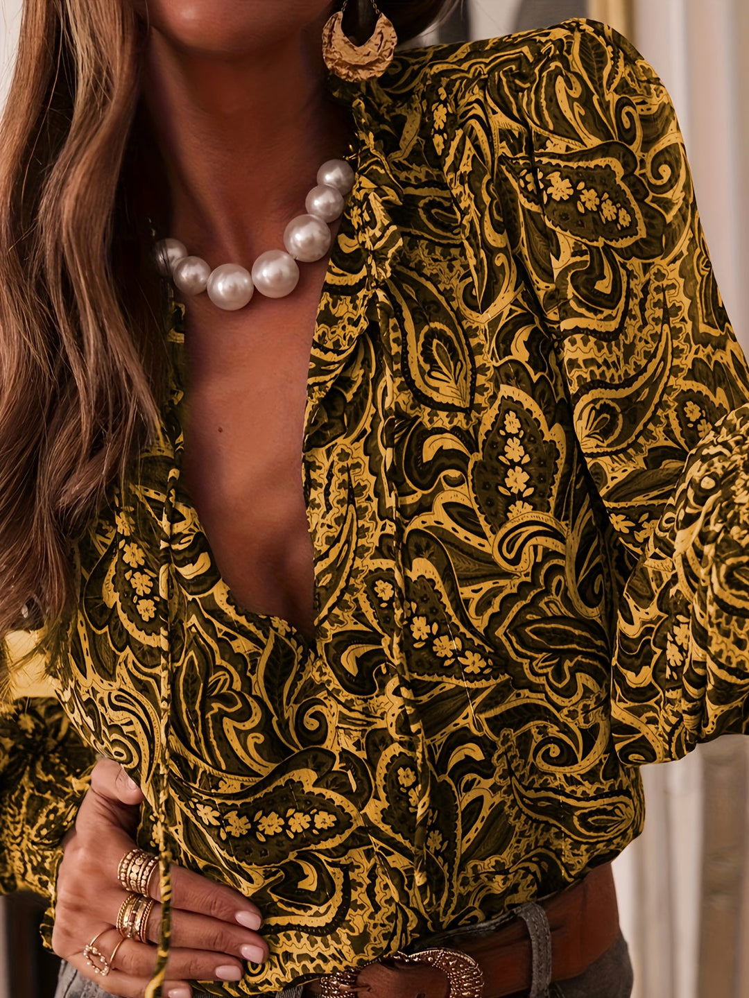 Lange Mouw Blouse Dames | Poefmouwen & Verfijnde Look