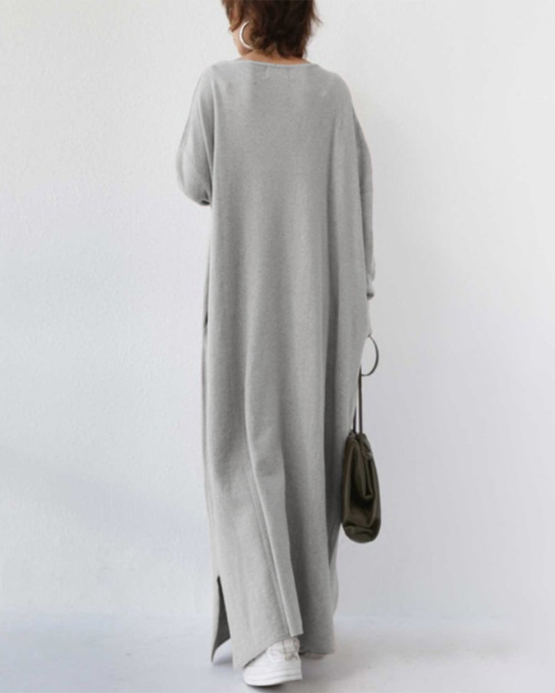 Lange Mouwen Jurk Dames | Moeiteloos Flatterend