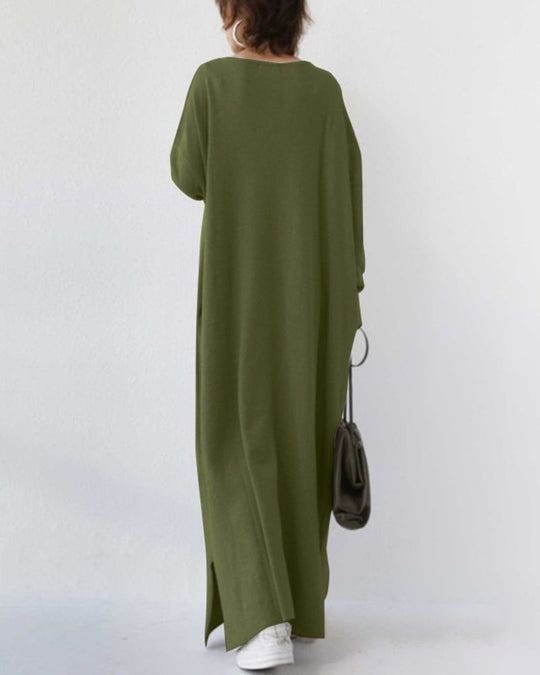 Lange Mouwen Jurk Dames | Moeiteloos Flatterend