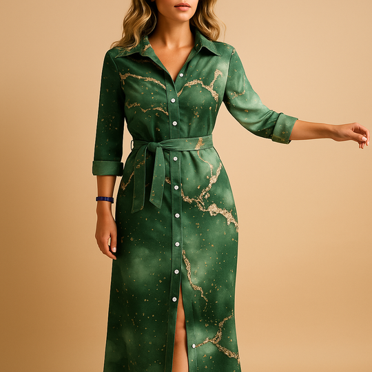 Lange Zomerjurk Dames | Gestreept & Elegant voor Elke Dag