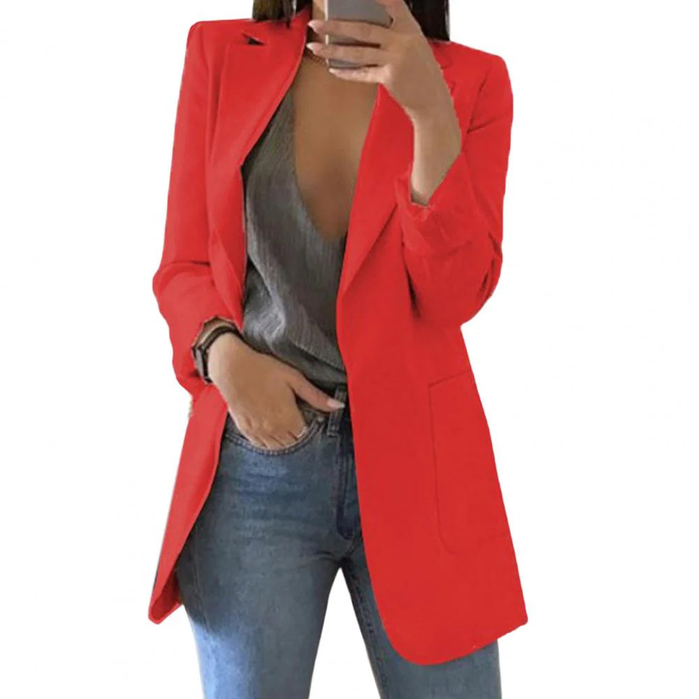 Lange blazer Dames | Getailleerde Look & Comfortabel De Hele Dag