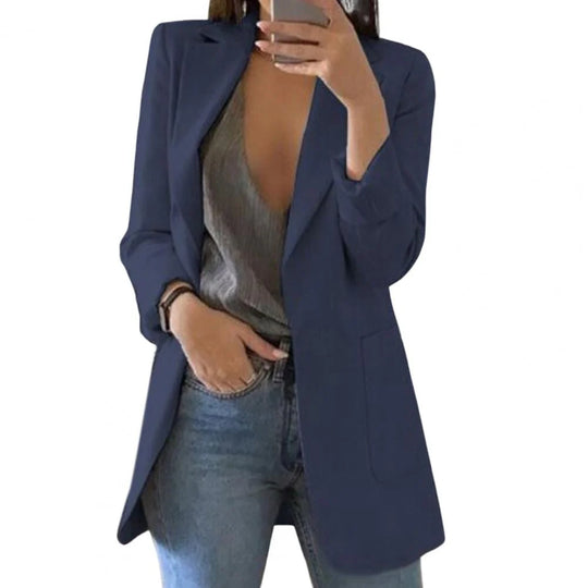 Lange blazer Dames | Getailleerde Look & Comfortabel De Hele Dag