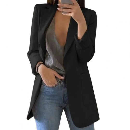Lange blazer Dames | Getailleerde Look & Comfortabel De Hele Dag