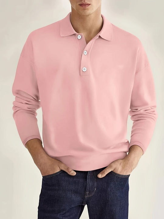 Lange mouwen polo Heren | Net & Comfortabel