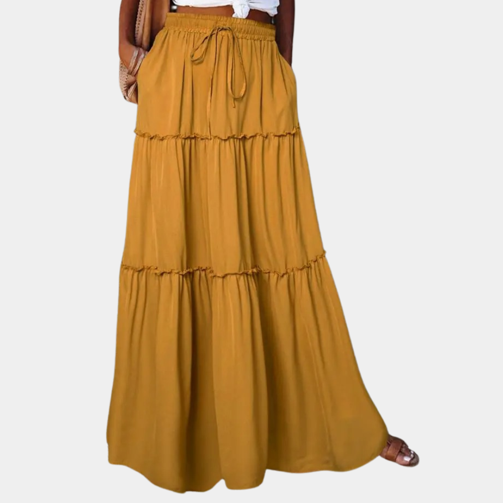 Langer Boho-Rock Damen - Esila