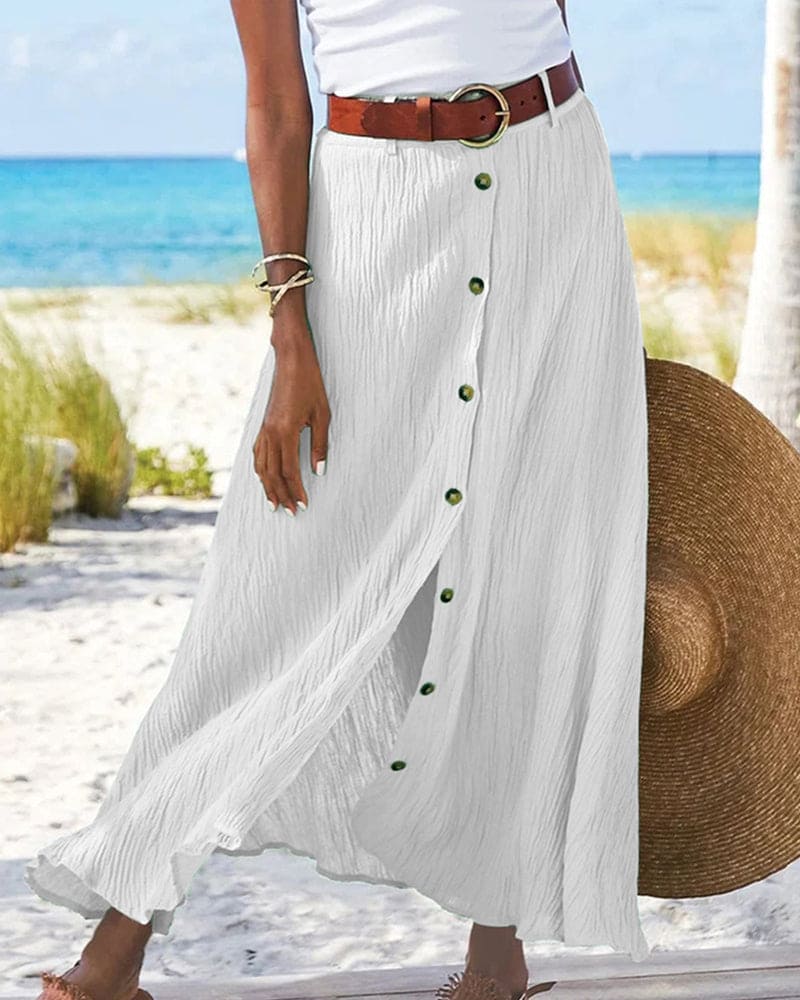 Langer Eleganter Rock Damen - Lotte