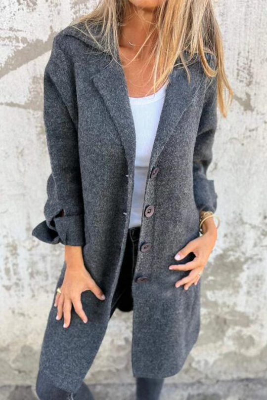 Langer Mantel Damen | Atmungsaktiv & Elegant 4