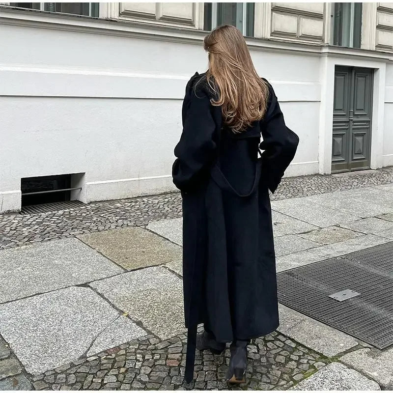 Langer Wintermantel Damen | Trendiger Mantel | Warm & Elegant in der Kälte 4