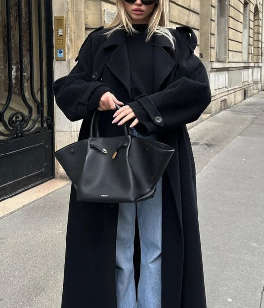 Langer Wintermantel Damen | Trendiger Mantel | Warm & Elegant in der Kälte 7