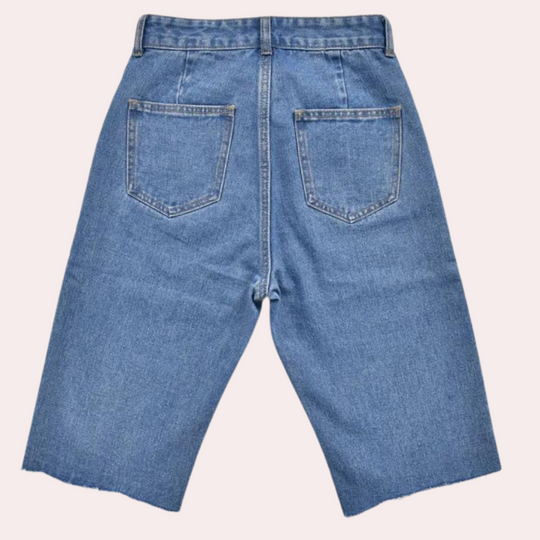 Lässige High-Waist-Shorts Damen - Dora 3