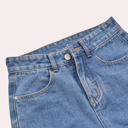 Lässige High-Waist-Shorts Damen - Dora 4