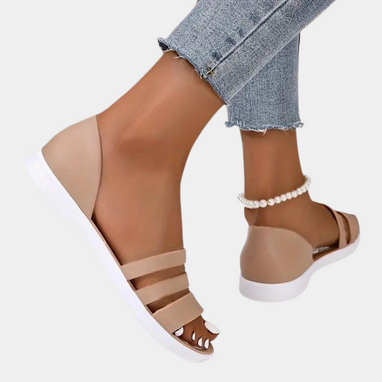 Lässige Slip-on-Sandalen Damen – Cathy