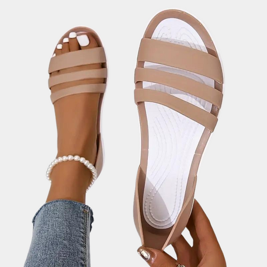 Lässige Slip-on-Sandalen Damen – Cathy