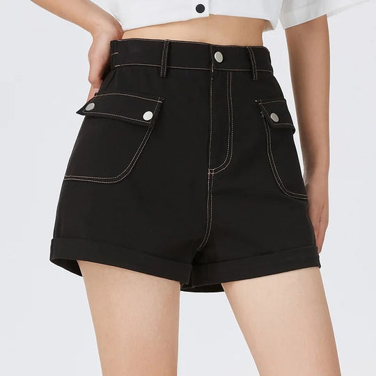 Lässige Sommer-A-Linien-Shorts Damen - Odette 1