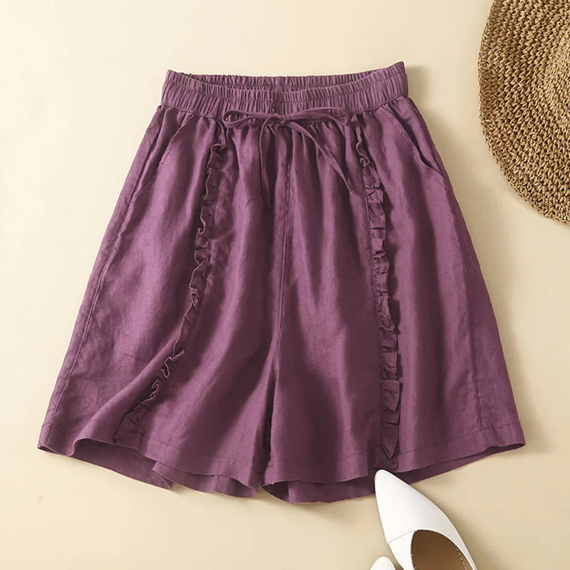 Lässige Sommershorts Damen mit Lockerer Passform – Sylvie