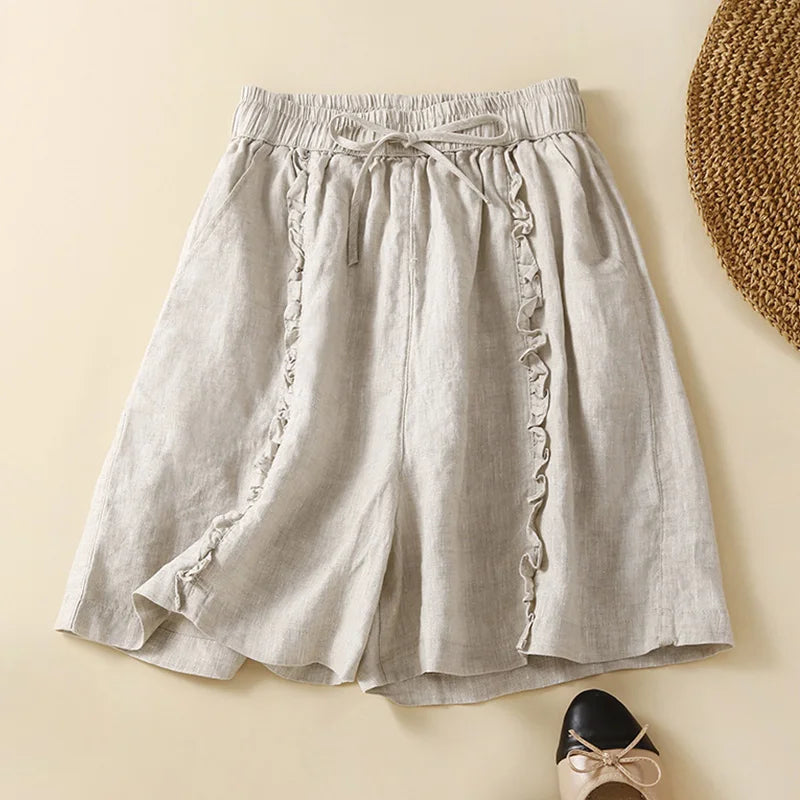Lässige Sommershorts Damen mit Lockerer Passform – Sylvie