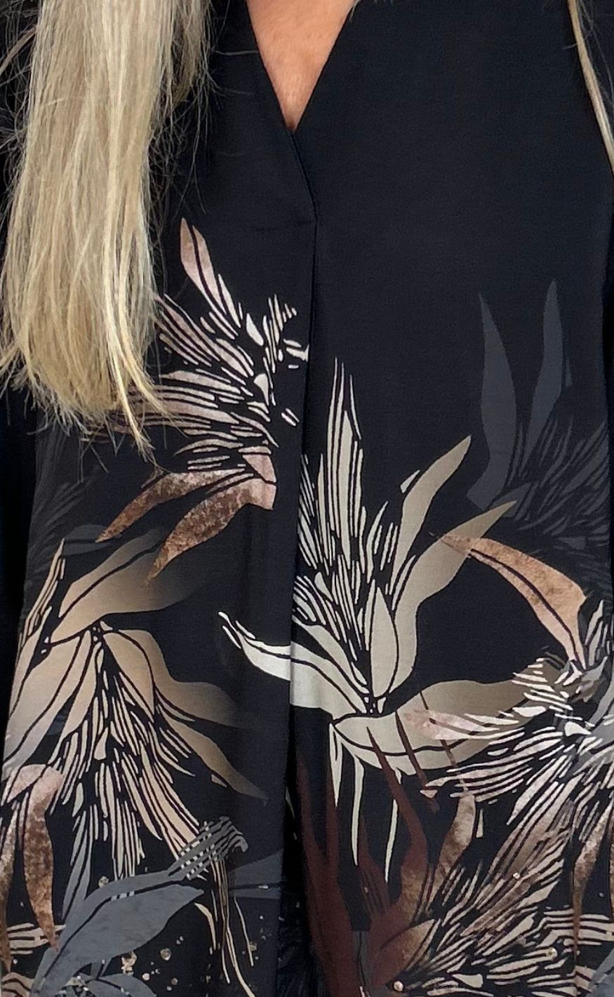 Lässiges Damenkleid mit Langen Ärmeln - Katrina