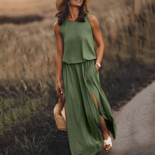Lässiges Maxi-Sommerkleid Damen - Natalie 4