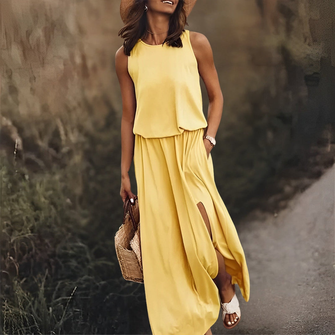 Lässiges Maxi-Sommerkleid Damen - Natalie 6