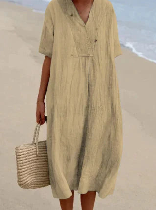 Lässiges Midi-Sommerkleid Damen - Amanda 12