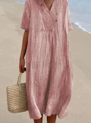 Lässiges Midi-Sommerkleid Damen - Amanda 6