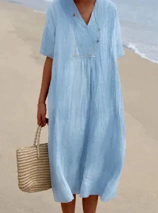 Lässiges Midi-Sommerkleid Damen - Amanda 7