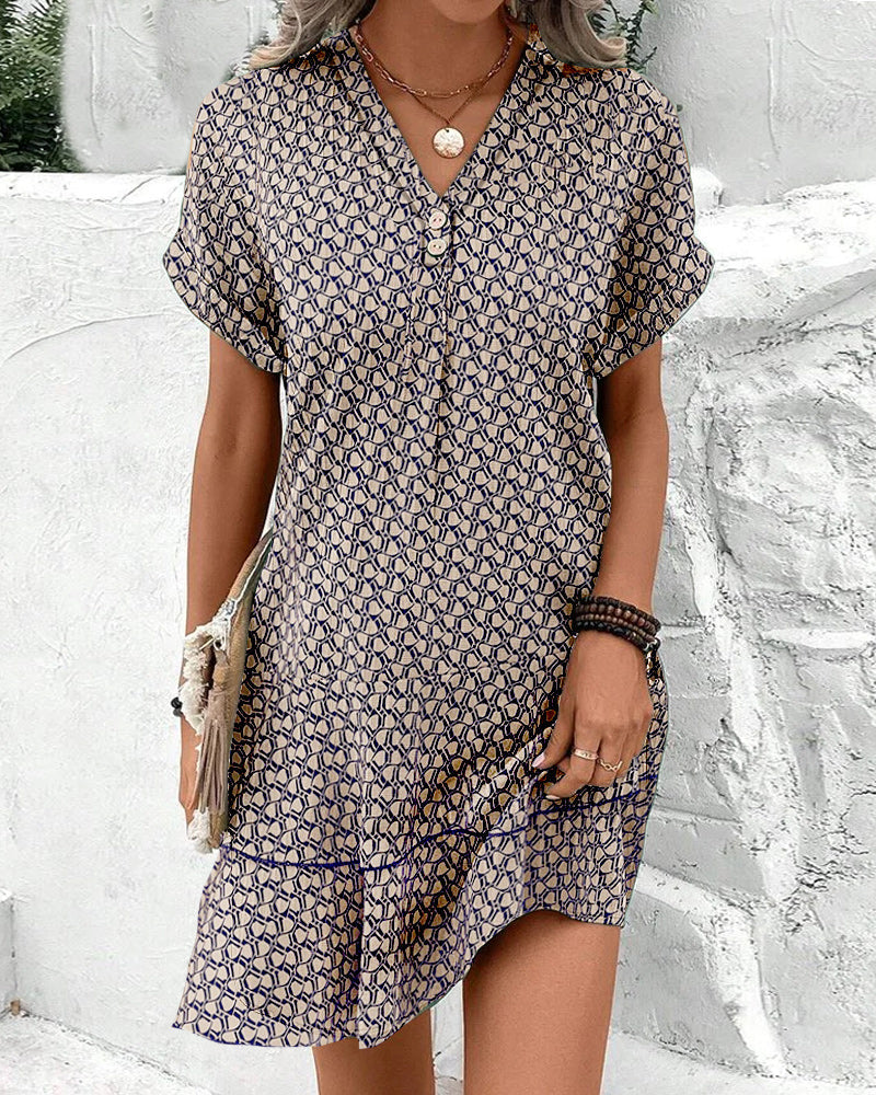 Lässiges Mini-Sommerkleid Damen - Ava