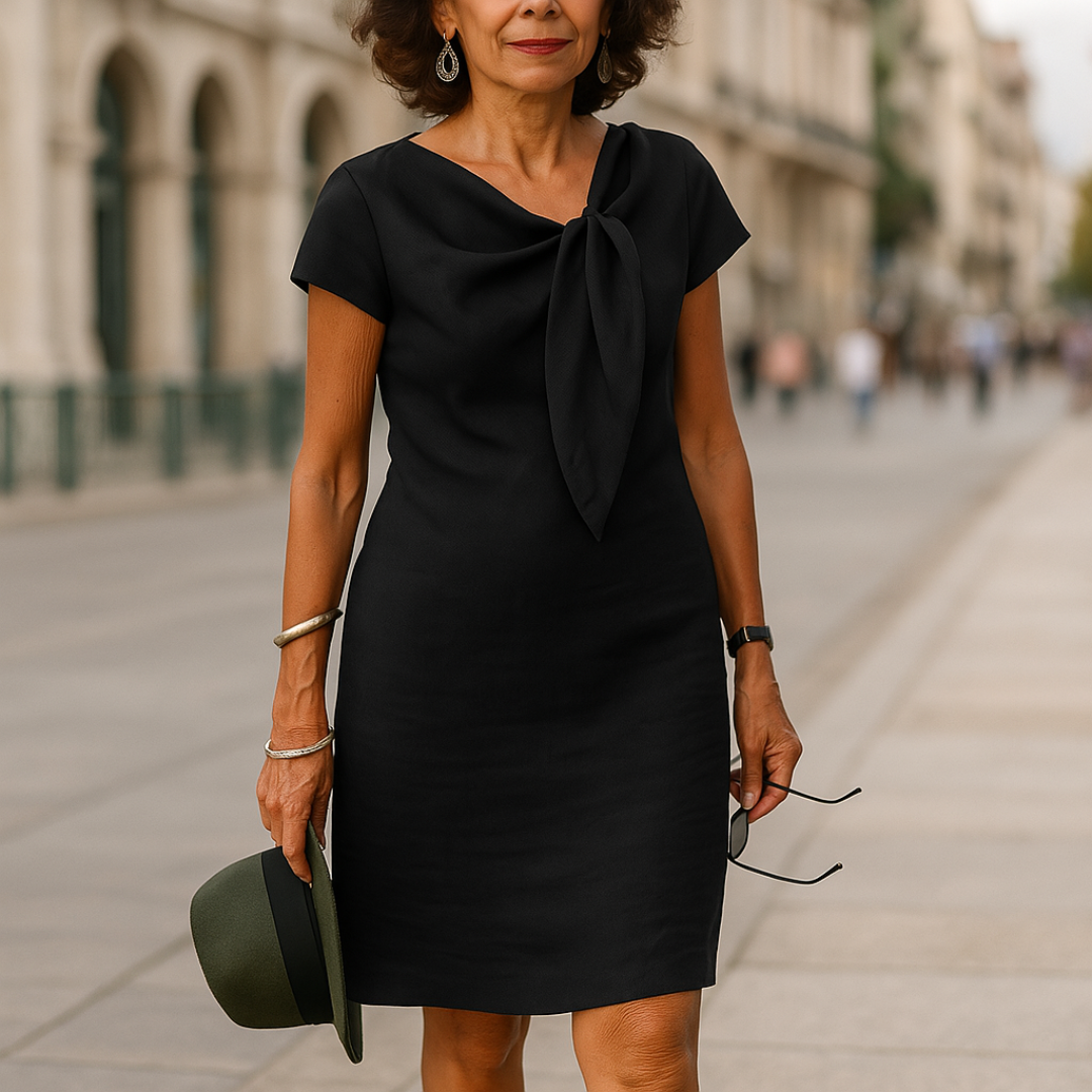 Lässiges Mini-Sommerkleid Damen mit Band - Leila 11