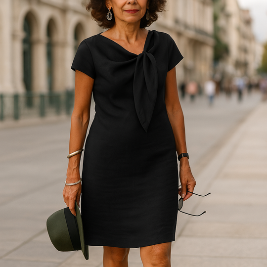 Lässiges Mini-Sommerkleid Damen mit Band - Leila 11