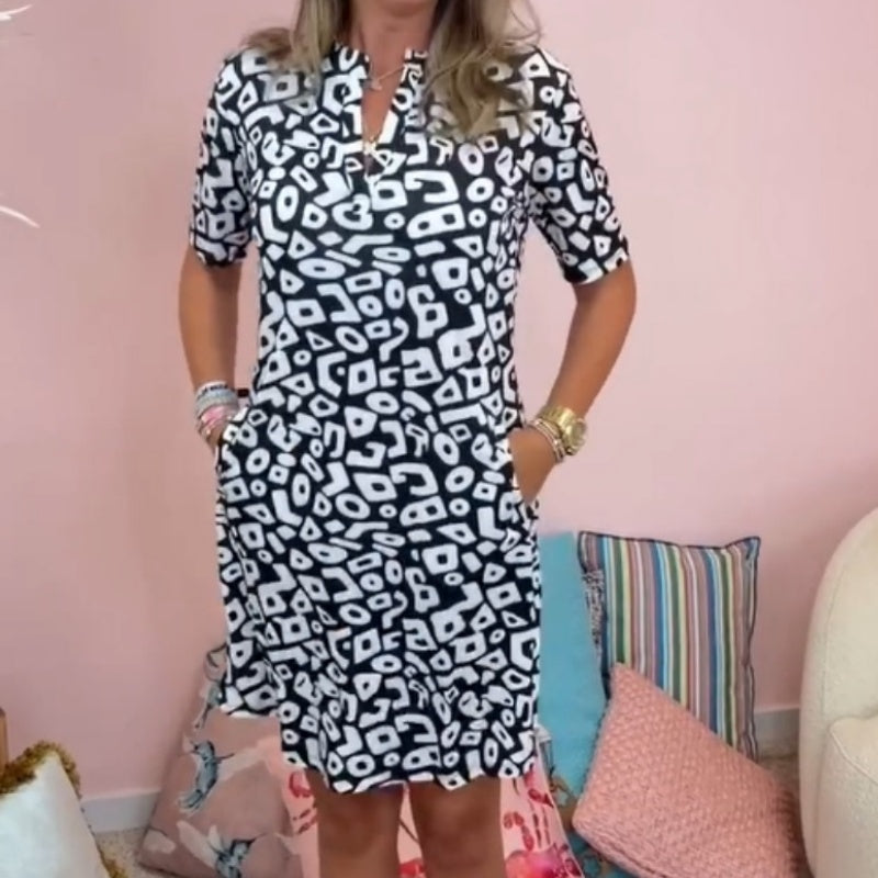 Lässiges Polo-Mini-Sommerkleid Damen - Roxanne 4
