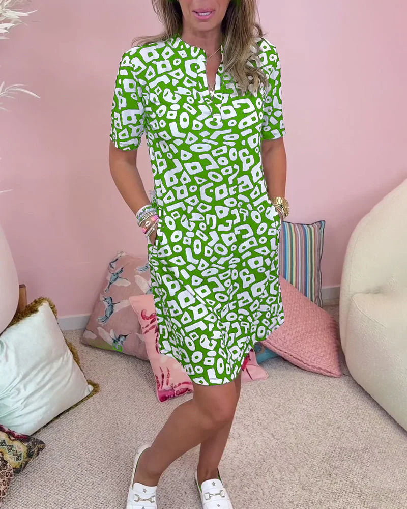Lässiges Polo-Mini-Sommerkleid Damen - Roxanne 9