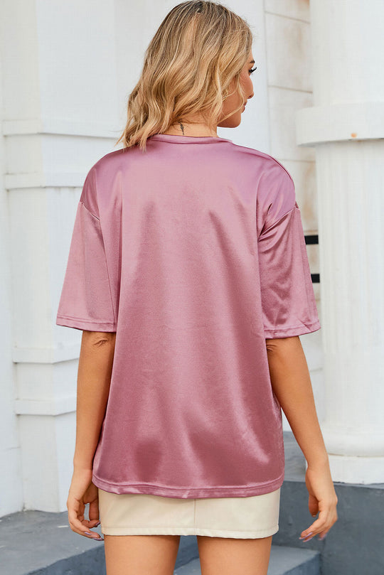 Lässiges Shirt Damen mit Tasche - Arabella 1