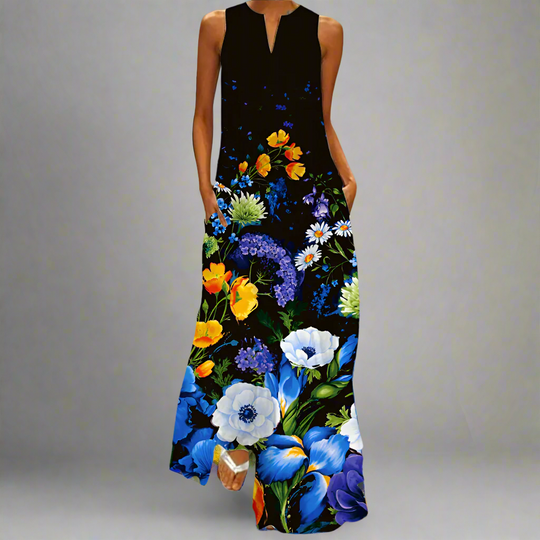 Lebendiges und Buntes Damenkleid - Seraphina 1