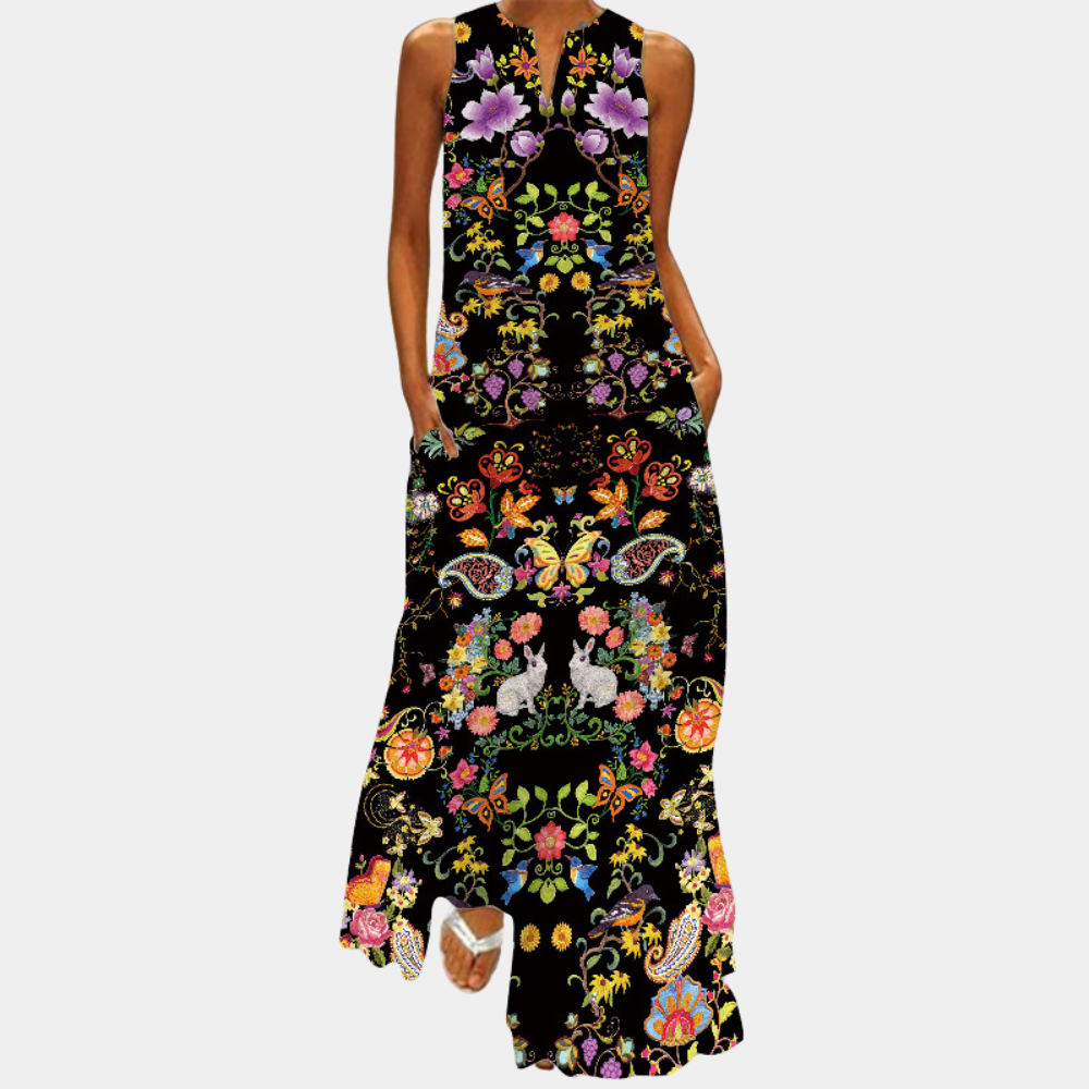 Lebendiges und Verspieltes Damenkleid - Isla 4