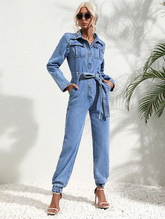 Lena | Casual denim jumpsuit 2