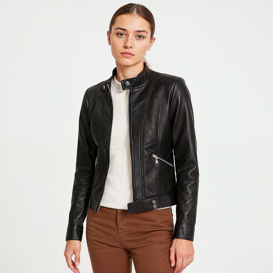 Leren Jack Dames | Tijdloos & Elegant 1