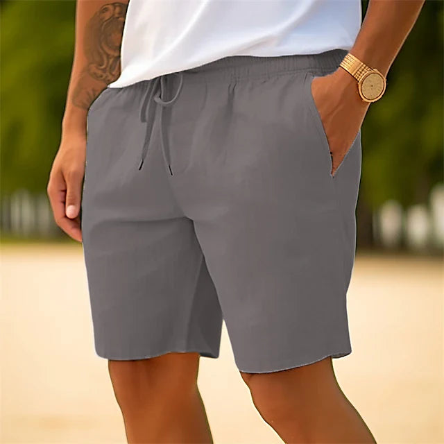 Liam™ Heren Zomerse Linnen Short 1