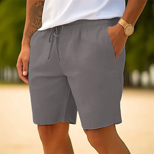 Liam™ Heren Zomerse Linnen Short 1