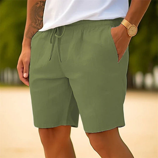 Liam™ Heren Zomerse Linnen Short 2