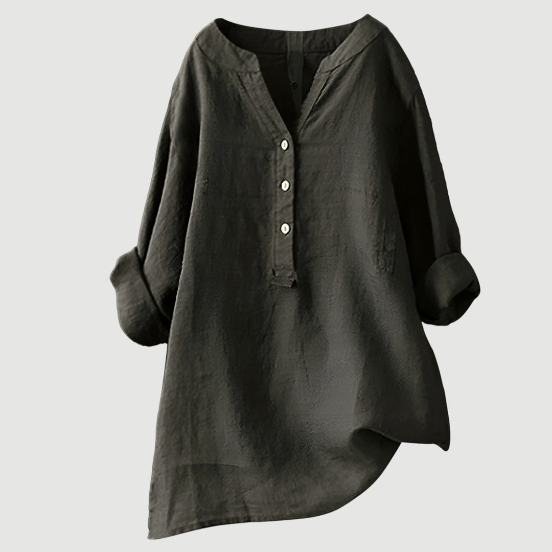 Linnen Blouse Dames | Luchtig comfort & losvallende pasvorm