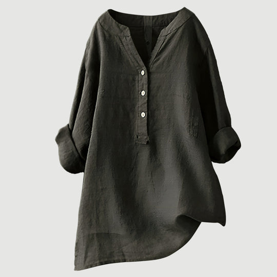 Linnen Blouse Dames | Luchtig comfort & losvallende pasvorm