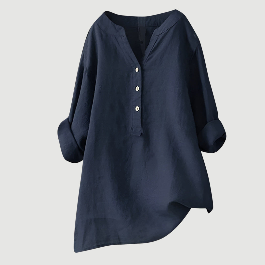 Linnen Blouse Dames | Luchtig comfort & losvallende pasvorm