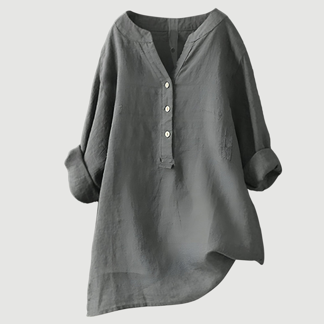 Linnen Blouse Dames | Luchtig comfort & losvallende pasvorm
