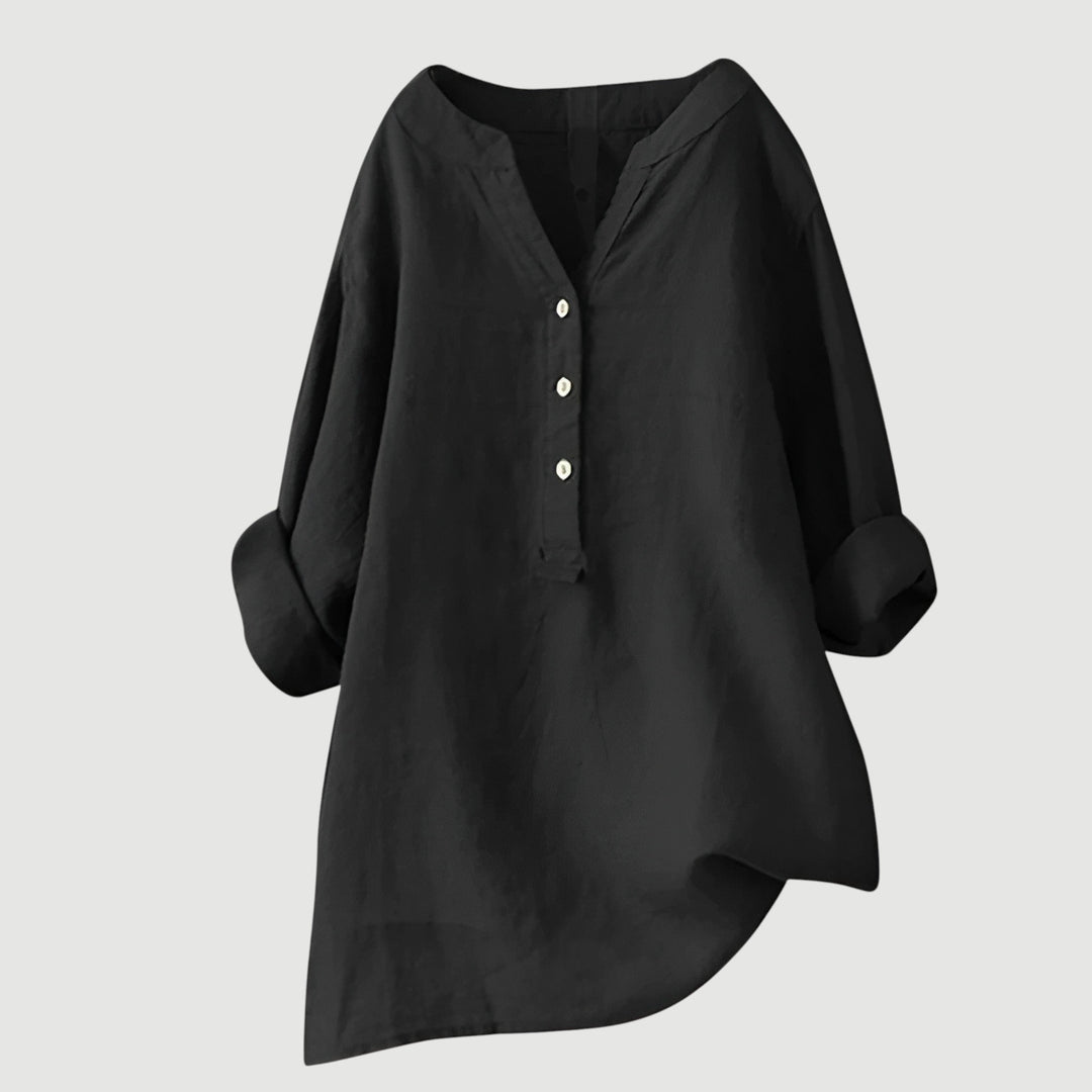 Linnen Blouse Dames | Luchtig comfort & losvallende pasvorm