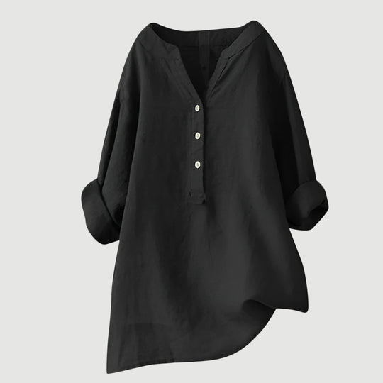 Linnen Blouse Dames | Luchtig comfort & losvallende pasvorm