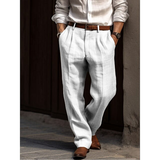 Linnen Broek Heren | Ademend & Sneldrogend Draagcomfort