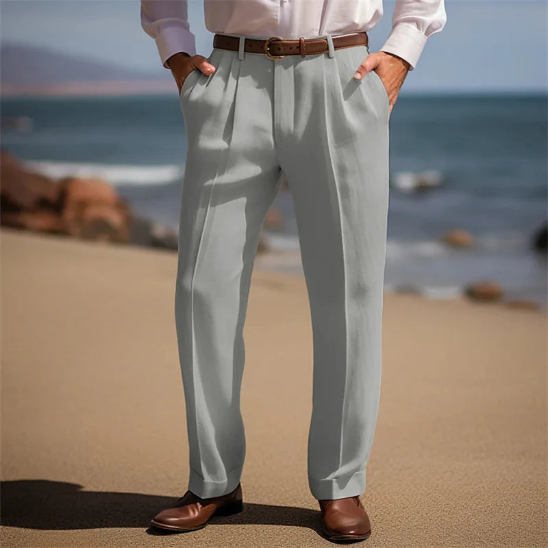 Linnen Broek Heren | Luchtig Draagcomfort & Taps Silhouet