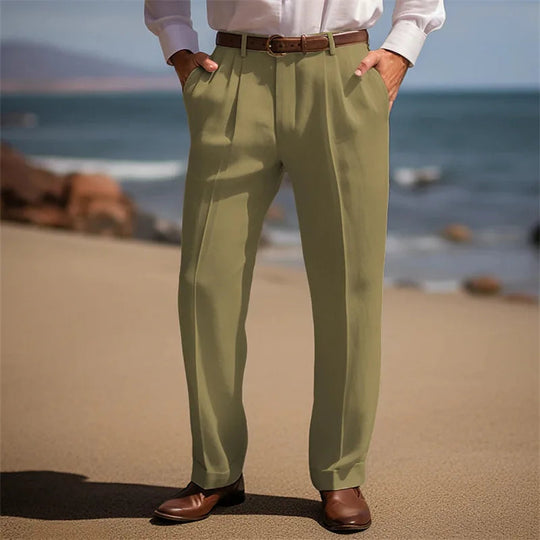 Linnen Broek Heren | Luchtig Draagcomfort & Taps Silhouet