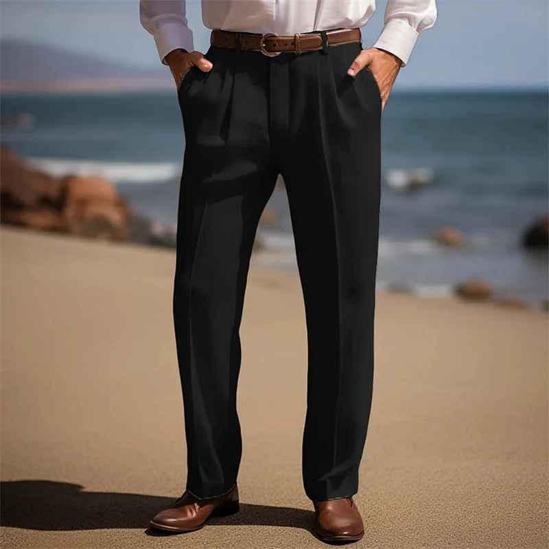 Linnen Broek Heren | Luchtig Draagcomfort & Taps Silhouet